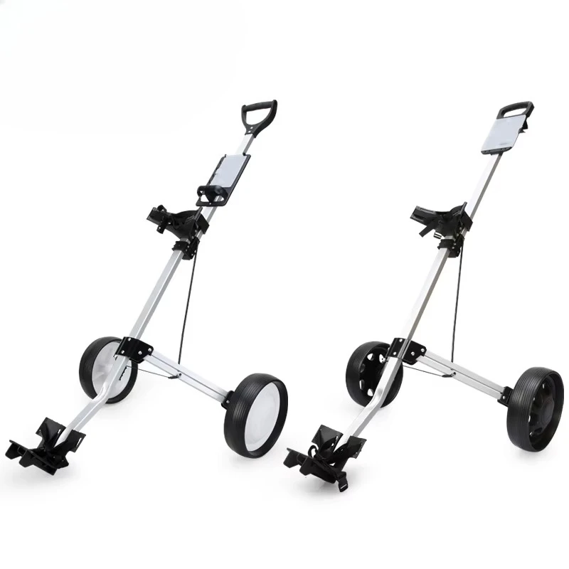 PGM 2 Wheels Wholesale Golf Push Carts Aluminum AlloyGolf Trolley Golf Buggy