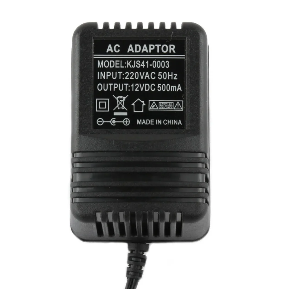 For AC‑DC Linear Power Transformer Adapter 12V 500mA Inner Positive Outer Negative (010)