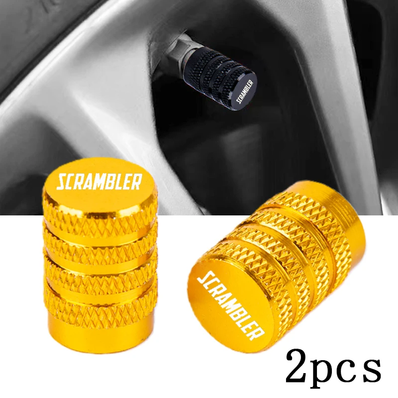 

2 шт., колпачки для штока клапана мотоциклетных шин, водонепроницаемые чехлы для Ducati Scrambler 400 800 1100 2014-2025, аксессуары