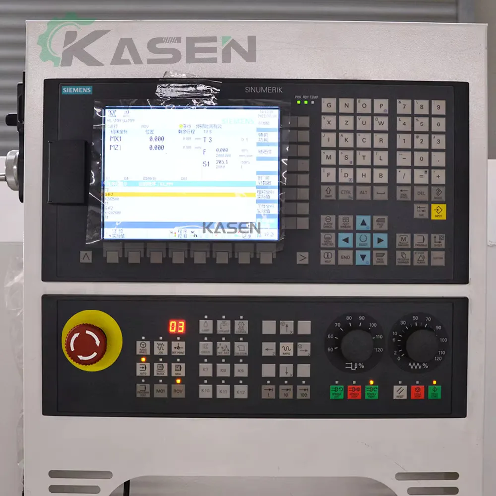 Tornio CNC Ck6136 completamente automatico piccolo ad alta precisione in vendita
