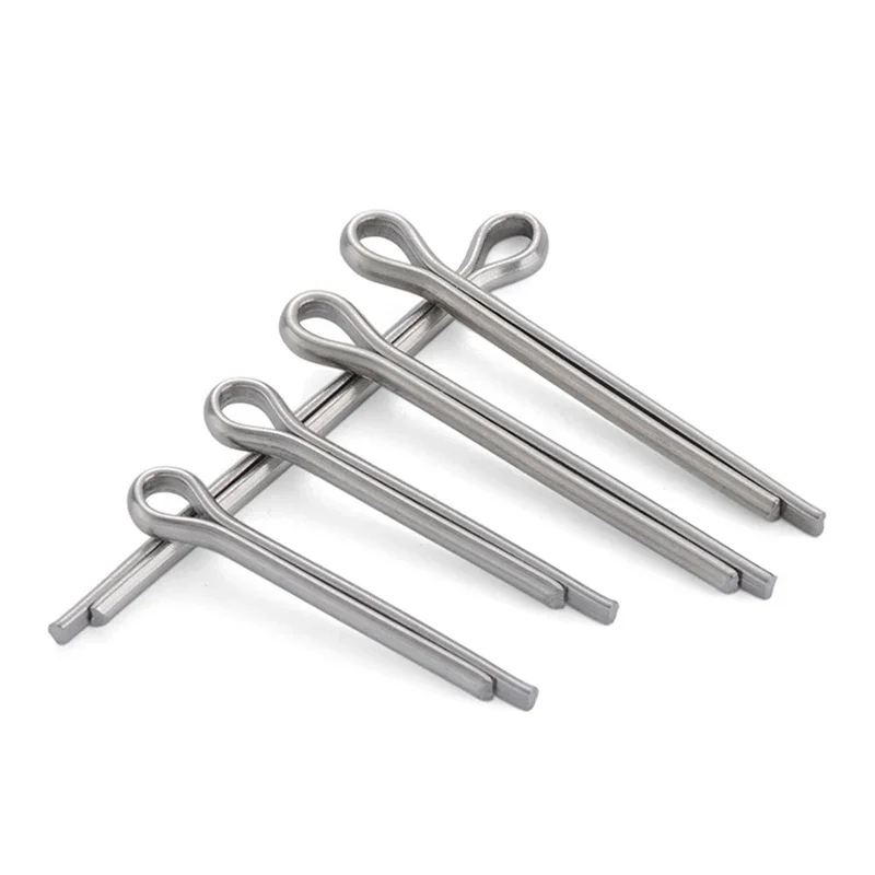 304 Stainless Steel U Shape Type Spring Cotter Hair Steel Pin M4 M5 M6 M6.3~M10 Split Clamp Tractor Open Elastic Clip For Car