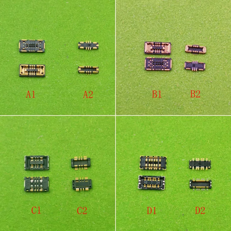 10PCS FPC Connector Battery On Board For Samsung Galaxy S23 S22 S21 S20 S10 S9 S8 S7 S6 Note 8 9 10 20 Ultra PLus Lite A10S A20S