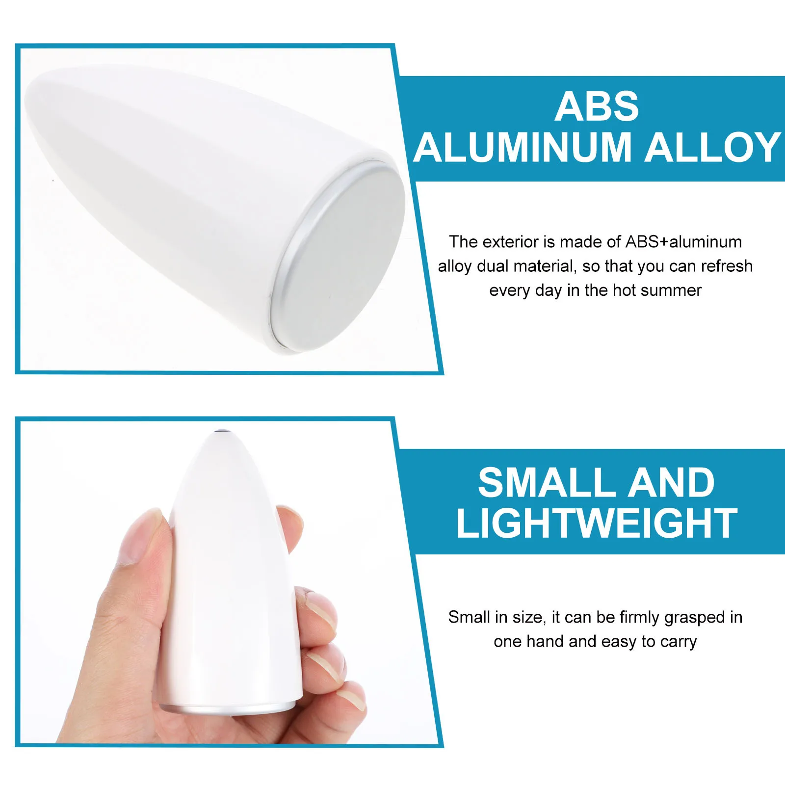 1 pçs rosto cuidados com a pele massageador facial compressa fria para inchaço rolo facial ferramenta de cuidados com a pele olho rosto massageador viagem