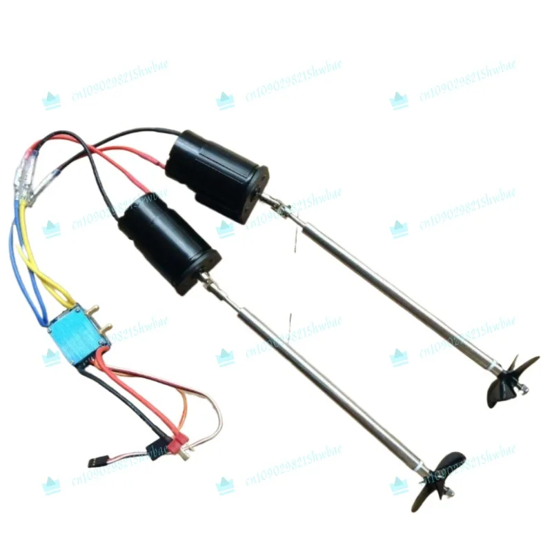 

Комплект двойного привода 550 Motor Dual Power Kit 480A с водяным охлаждением для лодок, для 2S аккумуляторов