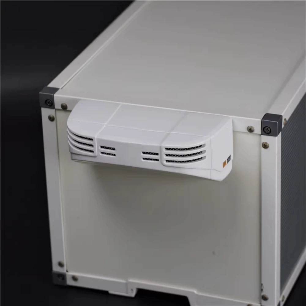 1/14 Air Conditioning For Tamiya Tractor Container Semi-Hung Refrigerator Refrigerator Container Refrigerator Simulation Model