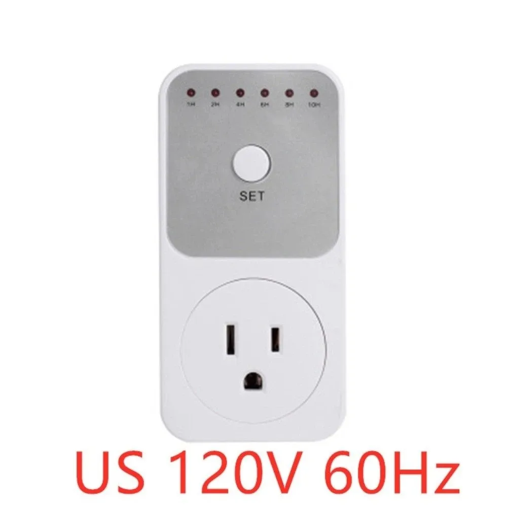 

Countdown Time Electronic Wattmeter Plug-in Socket 10Hr Timer Switch Fast Connection Convenient Setting Switch Timer Household