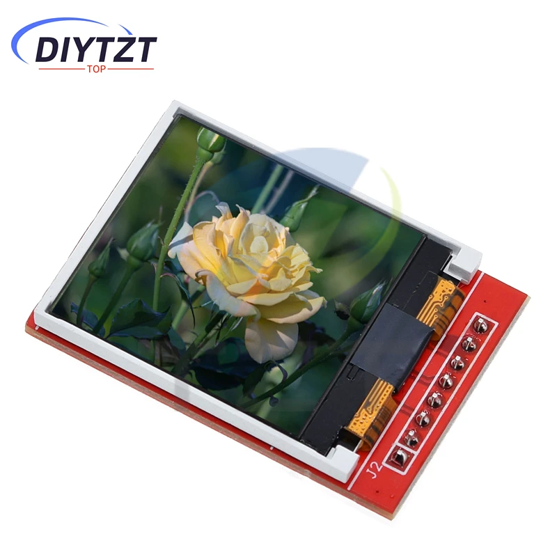 

DIYTZT 1.44 Inch TFT LCD Display Module 5V 3.3V 128*128 Color Sreen SPI Compatible For Arduino mega2560 STM32 SCM 51
