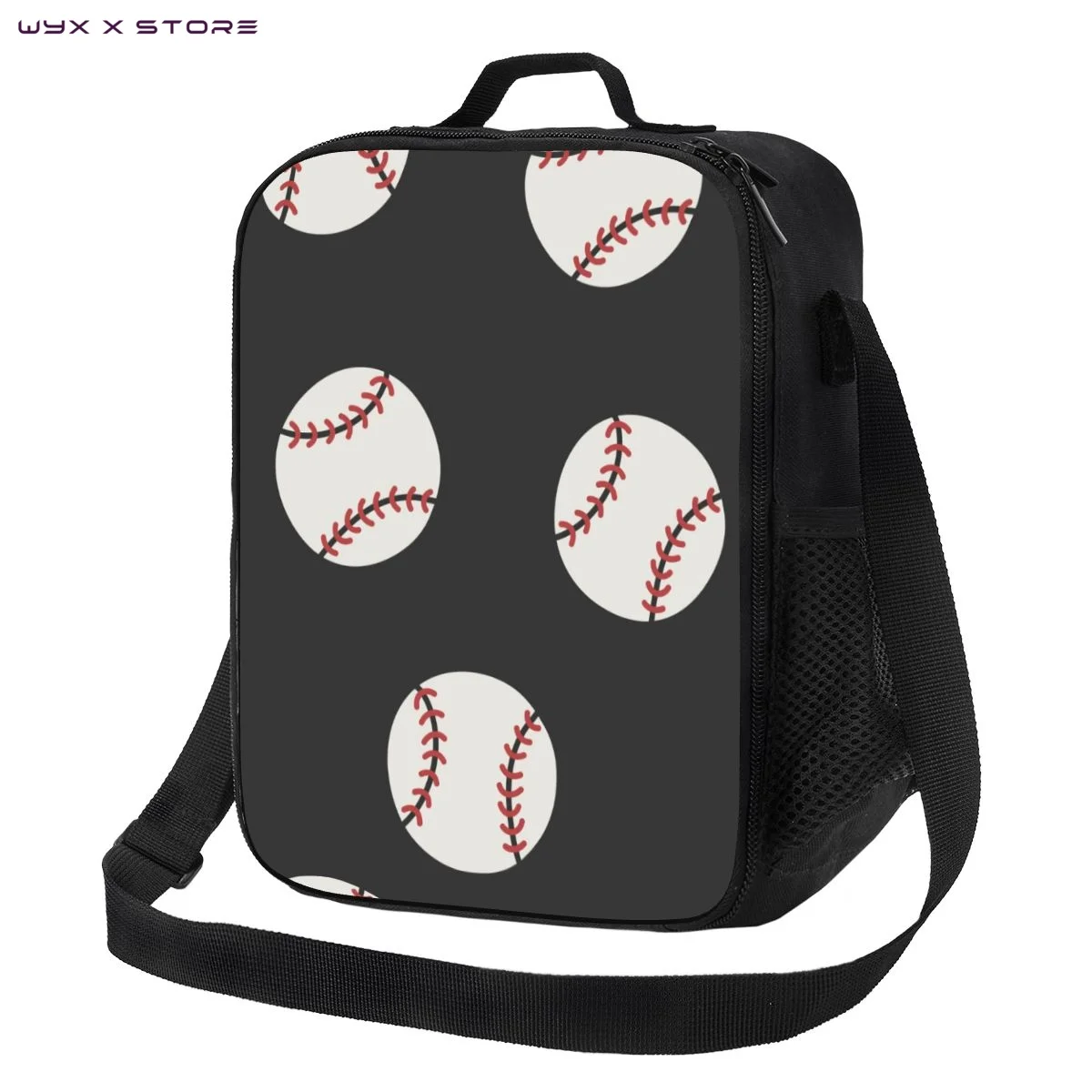 

Бейсбольные изолированные сумки для обеда, контейнер-холодильник для обеда, большая сумка для обеда, сумки для еды, сумки для колледжа, пикника