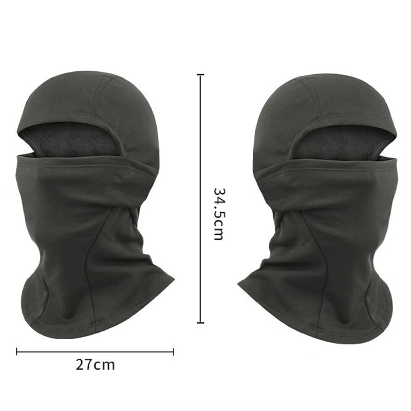Winter Cycling Warm Mask, Multifunctional Neck Cover, Windproof Ski Hat, Outdoor Function Wind Mountaineering Skiing Cold Pull