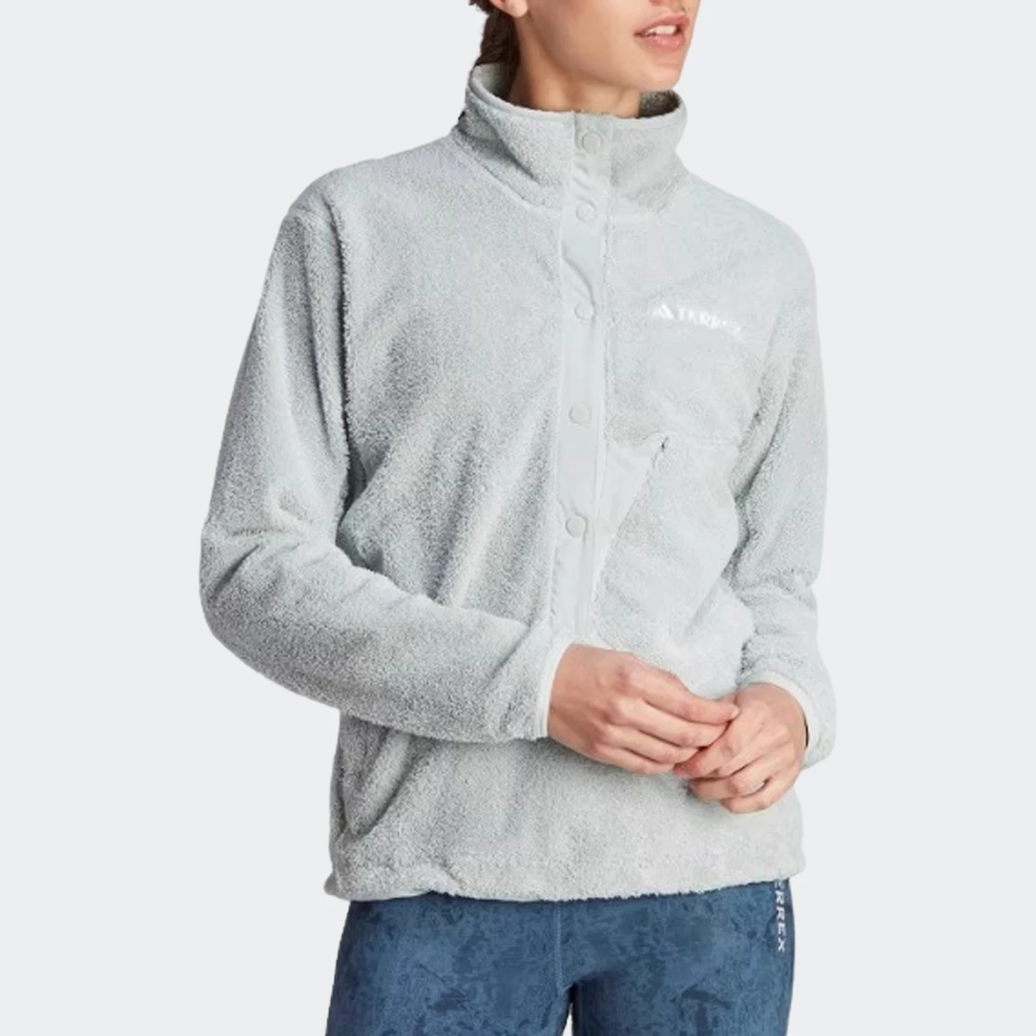 

Genuine adidas TERREX Women's Outdoor Half-zip Fleece Sweater IB1137