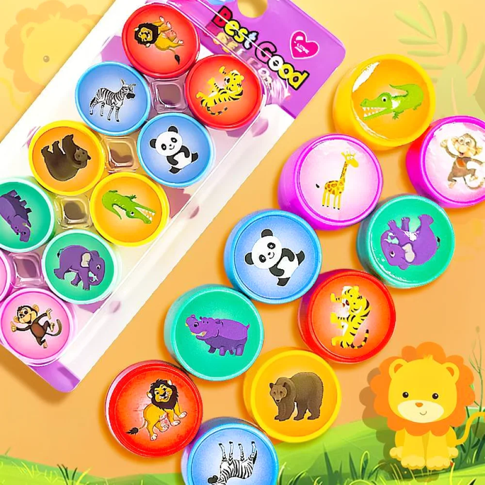 Детский набор пластиковых штам – обзор и цена Kids Education Design