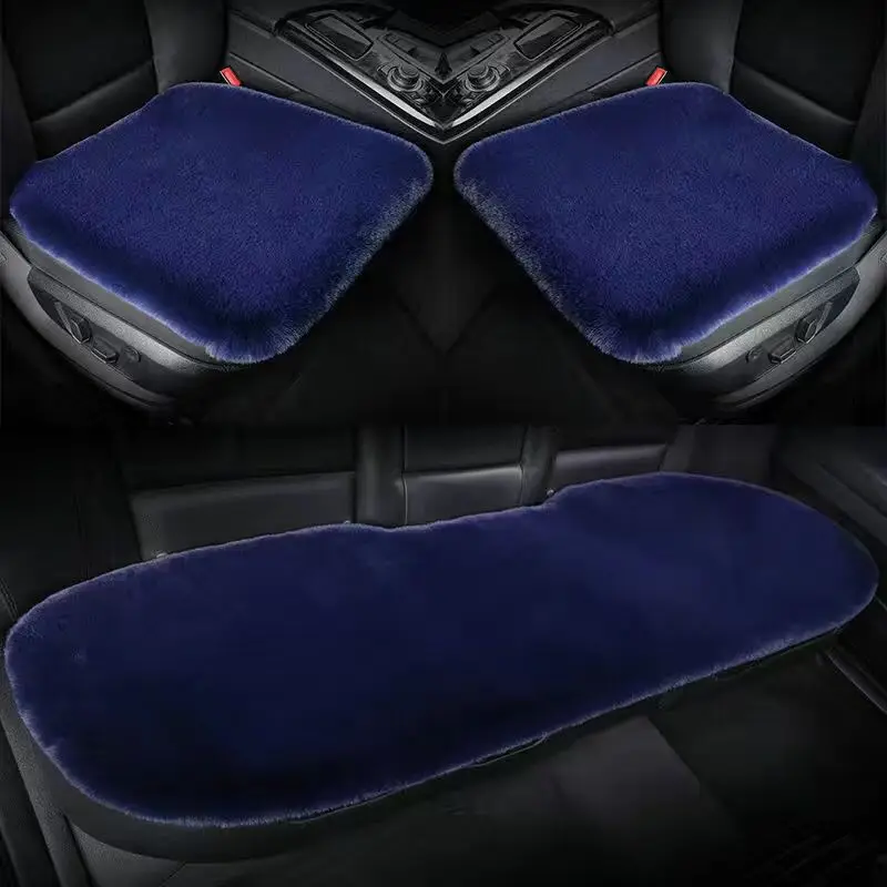 Winter Warm Car Cushion For RENAULT Duster Kadjar Clio Espace Zoe trafic 3 Non-Slip Auto Seat Cover The New Soft Comfortable