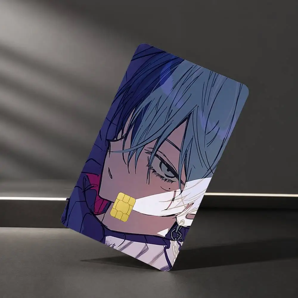 Vivid BAD SQUAD Akito Shinonome Toya Aoyagi Sticker Film Tape Skin for Credit Card Debit Card Waterproof Stickers
