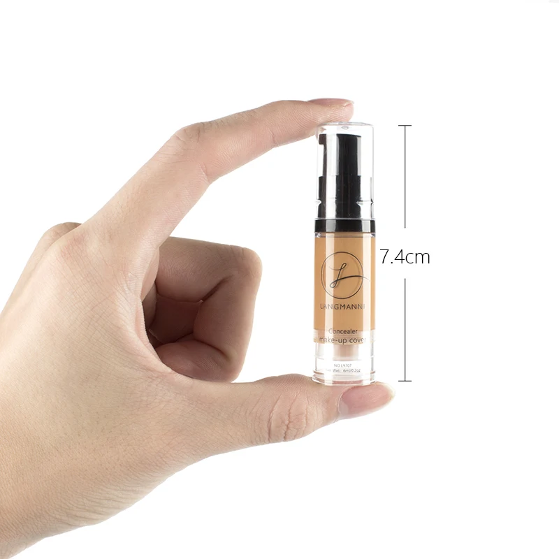 Liquid Foundation Concealer Face Naturally Flawless Matte Oil-Control Waterproof Long Lasting Foundation Face Makeup Cosmetics