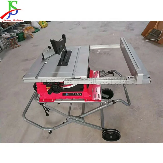 JS-255 1800W Retractable Photo Frame Saw Angle Cutter Portable Sliding Table Saw