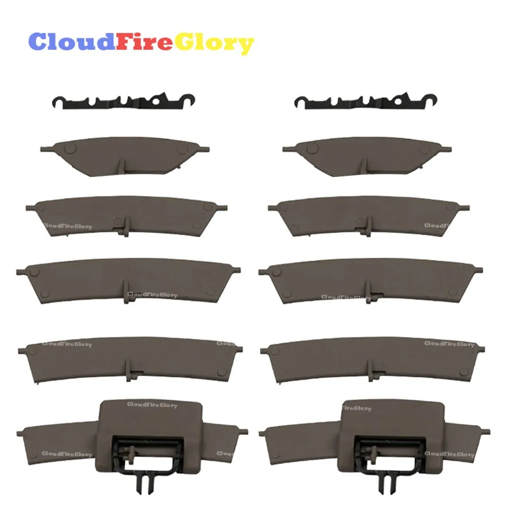 

CloudFireGlory For Benz W164 GL550 ML550 2007-2011 2Set Center Dash A/C Air Vent Grill Replacement Kit Beige 1648302154