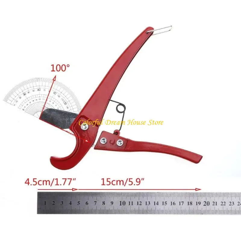 Compact Plastic Pipe Cutter Heavy-Duty PVC Pipe Cutting Tool Tubing Cutter Shears Cuts Multi-Functional Shears