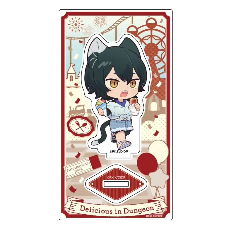 Delicious in Dungeon Acrylic Figure Stand Model Plate Bedroom Decoration Accessories Goods Collection Holiday Gifts Keychains