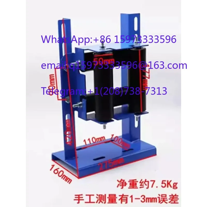 Elevator Compensation Chain Guide Device and Guide Wheel Assembly for Lift and Hoist System Maintenance