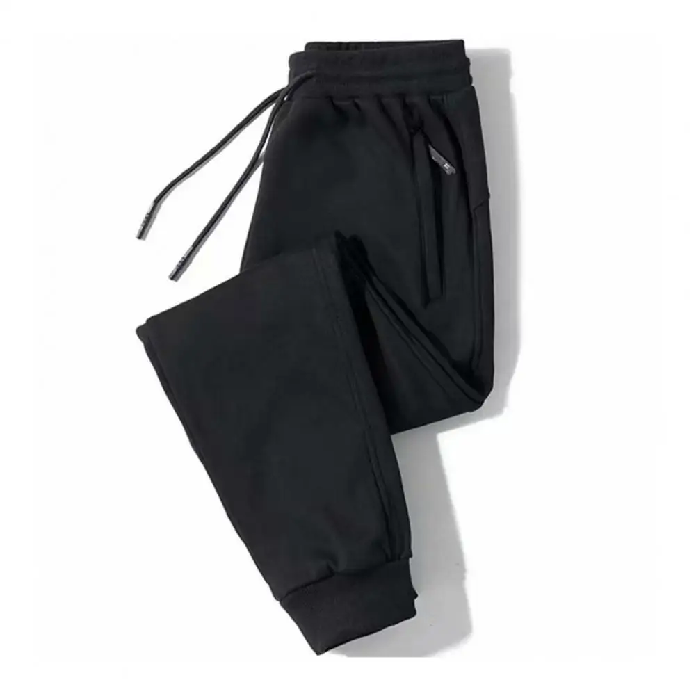 

Мужские брюки на флисовой подкладке Прочные мужские брюки из полиэстера Мужские толстые брюки-джоггеры на флисовой подкладке на зиму на осень