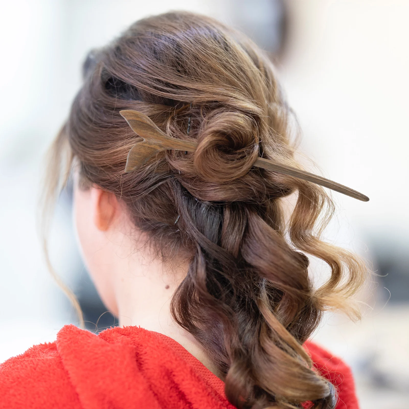 

Brown Wooden Hairpin Long Vintage Chinese Hair Chopsticks Handmade Hair Stick Bun Holder Girls Women Chinese Handmade Hairpin