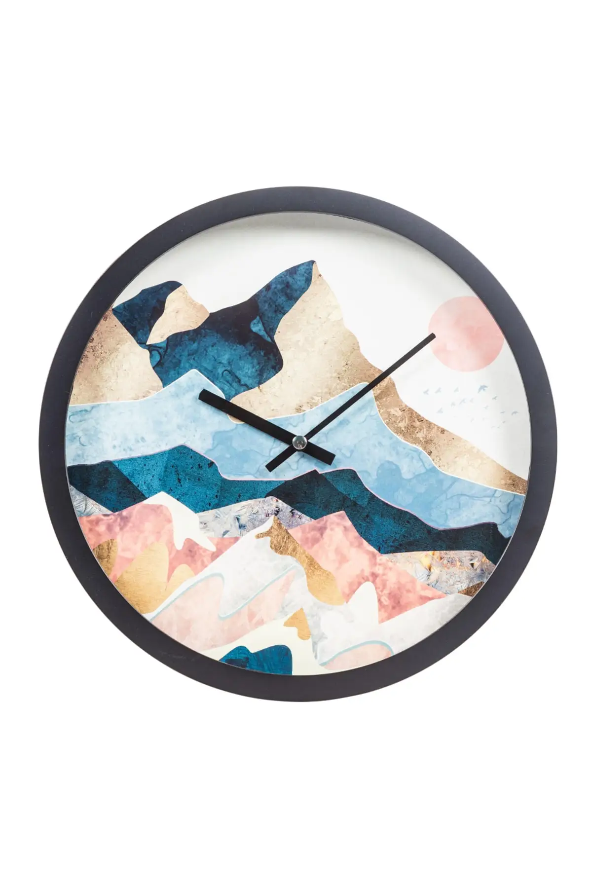 Sunrise Wall Clock 30 Cm Top: 30 Length: 30 Height: 3