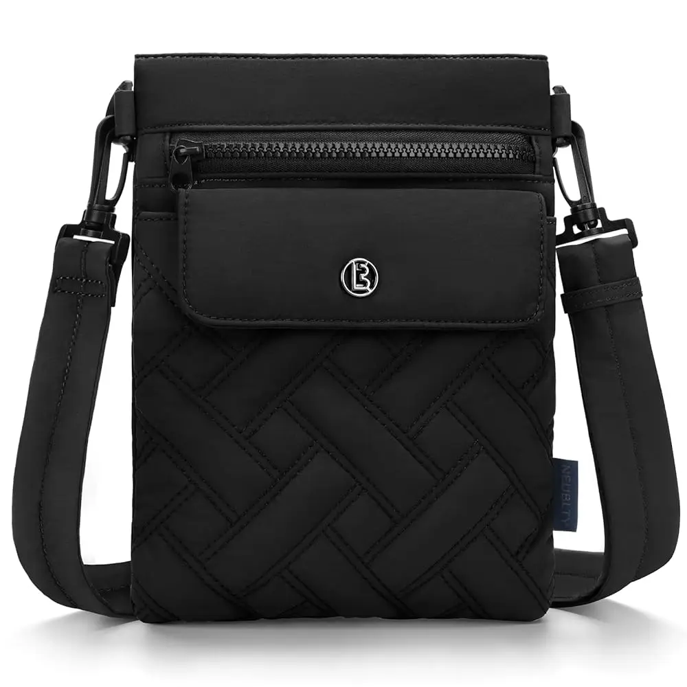 

Crossbody Bags for Women, Quilted Puffer Shoulder Bag, Lightweight Handbags for Travel & Everyday Bag