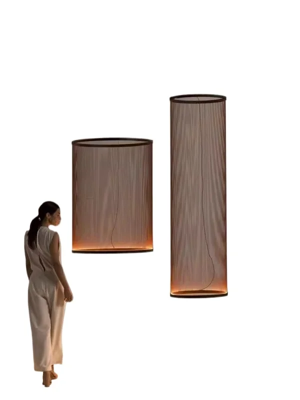 

Minimalist, living room chandelier, creative restaurant hotel villa loft duplex staircase tassel lamp