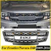 조명이있는 전면 그릴 범퍼 그릴 자동차 부품 액세서리 장식은 2009-2016 Nissan Frontier/Navara D40에 적합합니다. 1