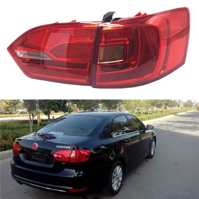 For Volkswagen Sagitar 2012 2013 2014 Car Accessories Taillight Assembly Brake lights reverse lights Tail Stop Light Rear lamp