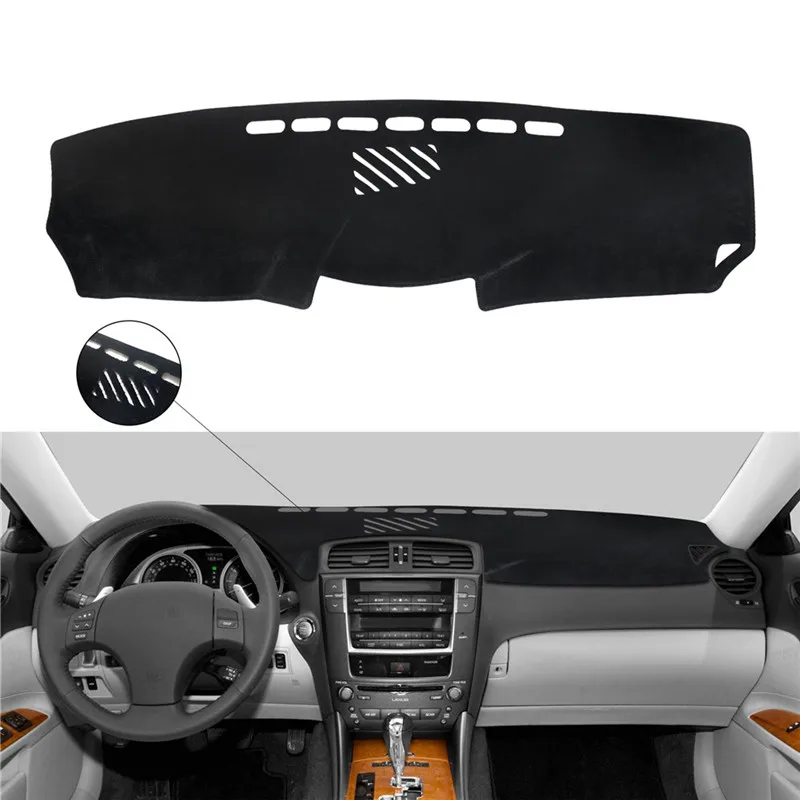 

Car Dashboard Cover Dash Mat Pad For Lexus IS250 IS350 2006-2011 Years Dashmat Auto Non-slip Sunshade Pad Carpet Accessories