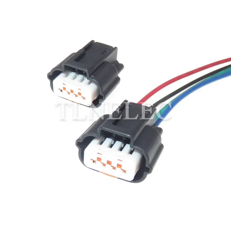 4 Pin Way Engine Throttle Auto Housing Connector Socket With Wires For MITSUBISHI PK605-04027