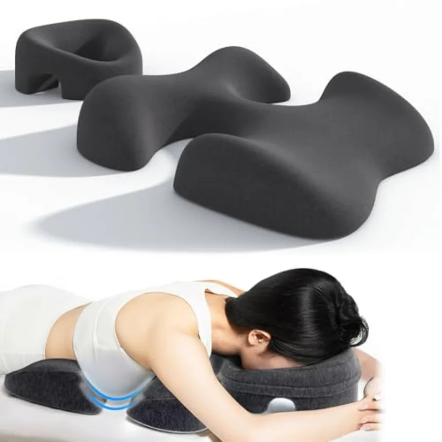 

Breast Pillow and Face Down Pillow for Massage Set Women's Massage Bolster Sleeping for Bed with Non-Slip Bottom Home Head Ches