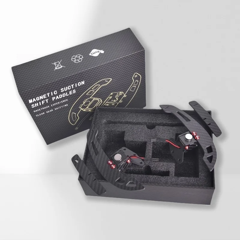 High qualityHigh Quality Real Carbon Fiber Shift Paddles Upgrade Steering Wheel with Magnetic Paddles for   86 Subaru BRZ C