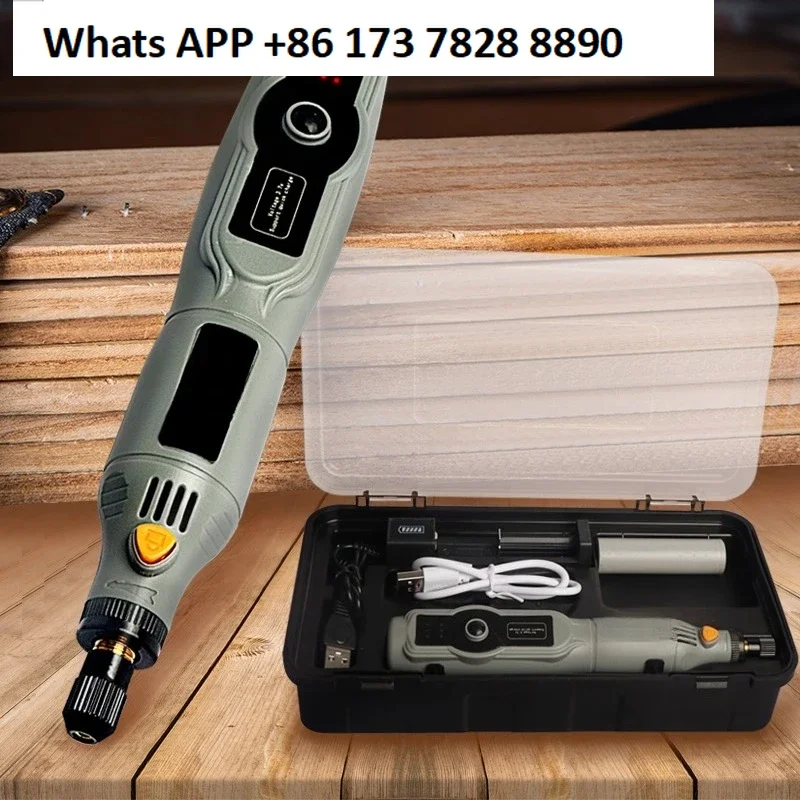 

Electric Mini Electric Grinder Small Handheld Grinder Polished Jade Punching Cutter Wireless Charging Engraving Pen