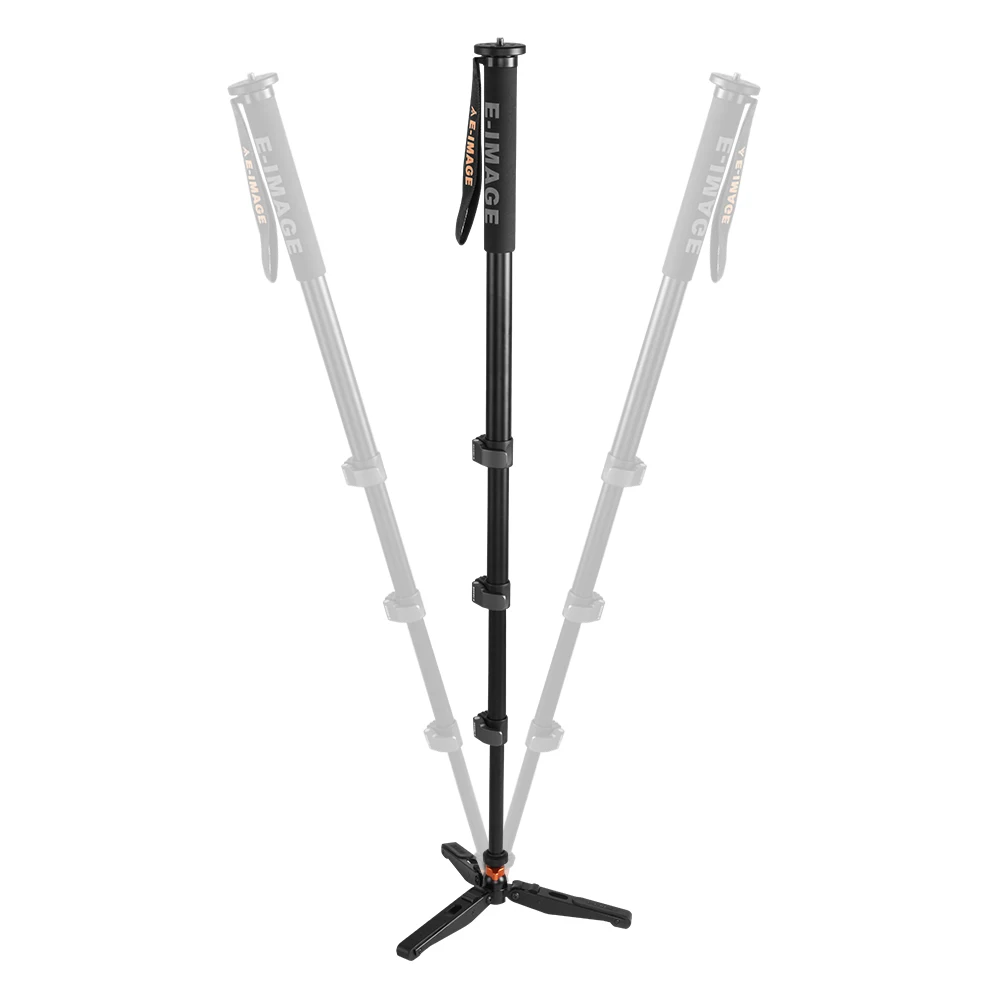 E-IMAGE MA600 전문가용 사진 촬영 알루미늄 모노포드 DSLR 카메라용