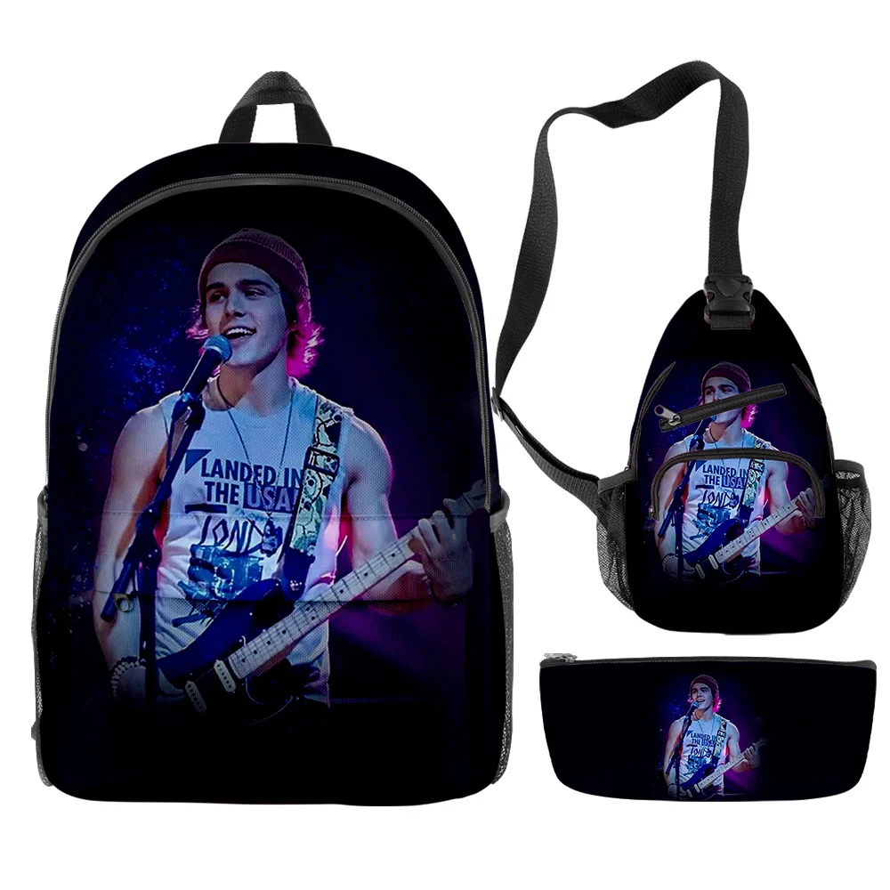 Classic Julie and the Phantoms Musical Comedy Drama 3D Print 3pcs/Set School Bags Travel Laptop Backpack Chest Bag Pencil Case