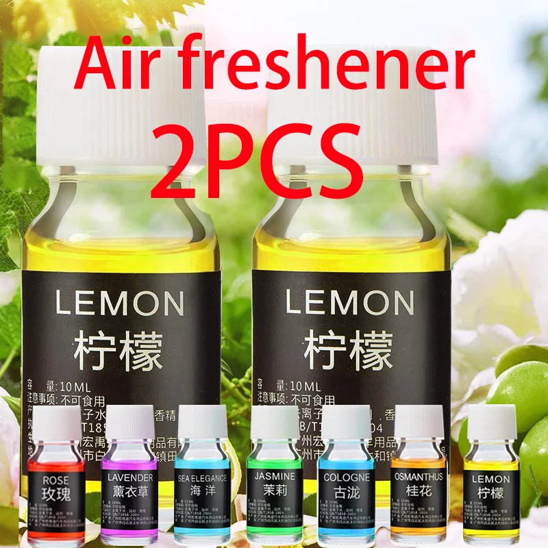 10ml Air Freshener Car Perfume Refill Natural Plant Essential Oil Aroma Diffuser Fragrance Humidifier Essential Oil Freshener