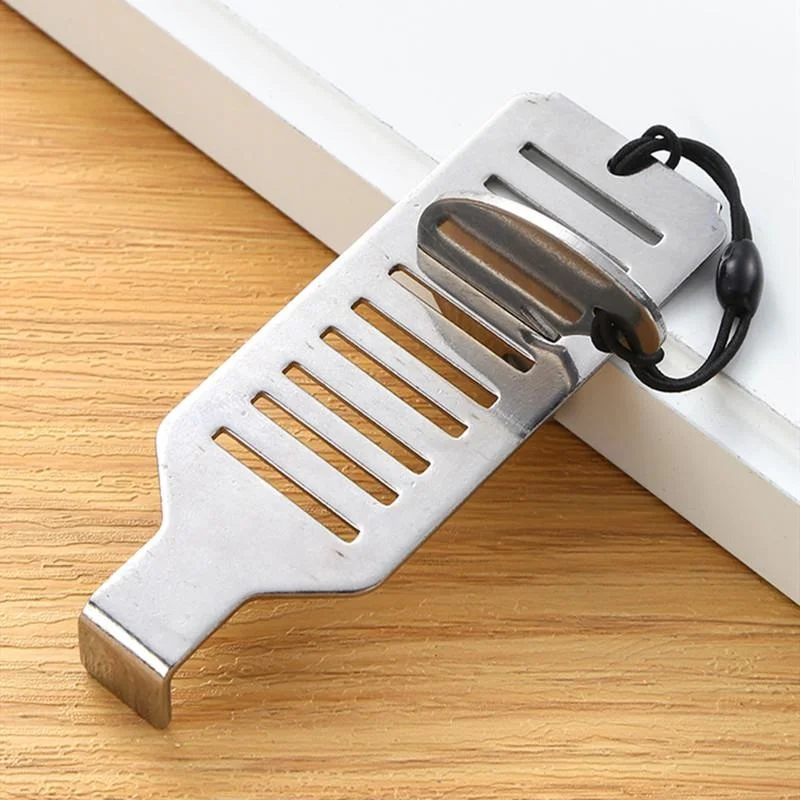 Portable Door Lock Security Stopper Travel Lockdown Locks Additional Safety Privacy for Hotel Home Apartment College 1Pc