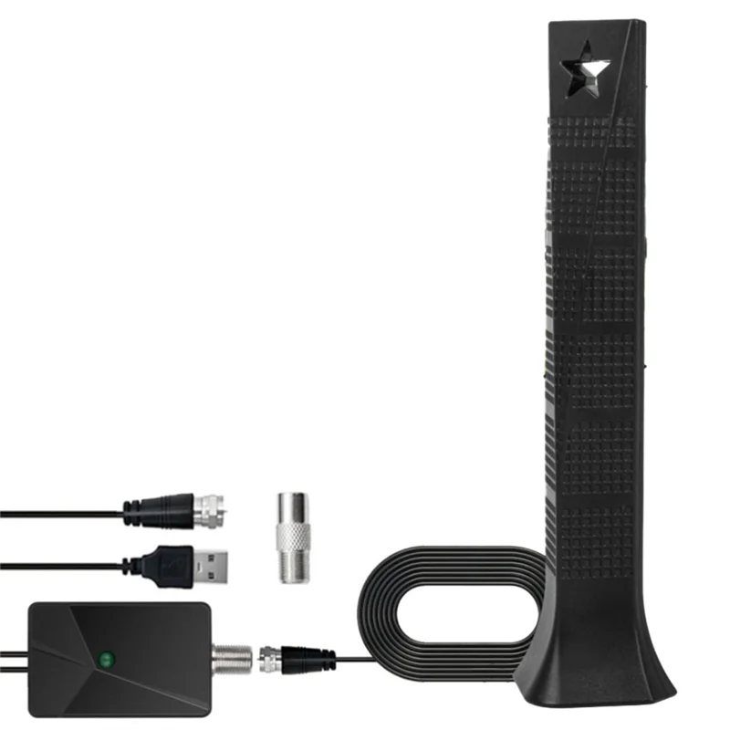 ABSQ-多用途 1500 マイル 35DBI テレビアンテナ、屋内/屋外/車用、Nd アンプ付きのすべての古いテレビデジタル受信をサポート