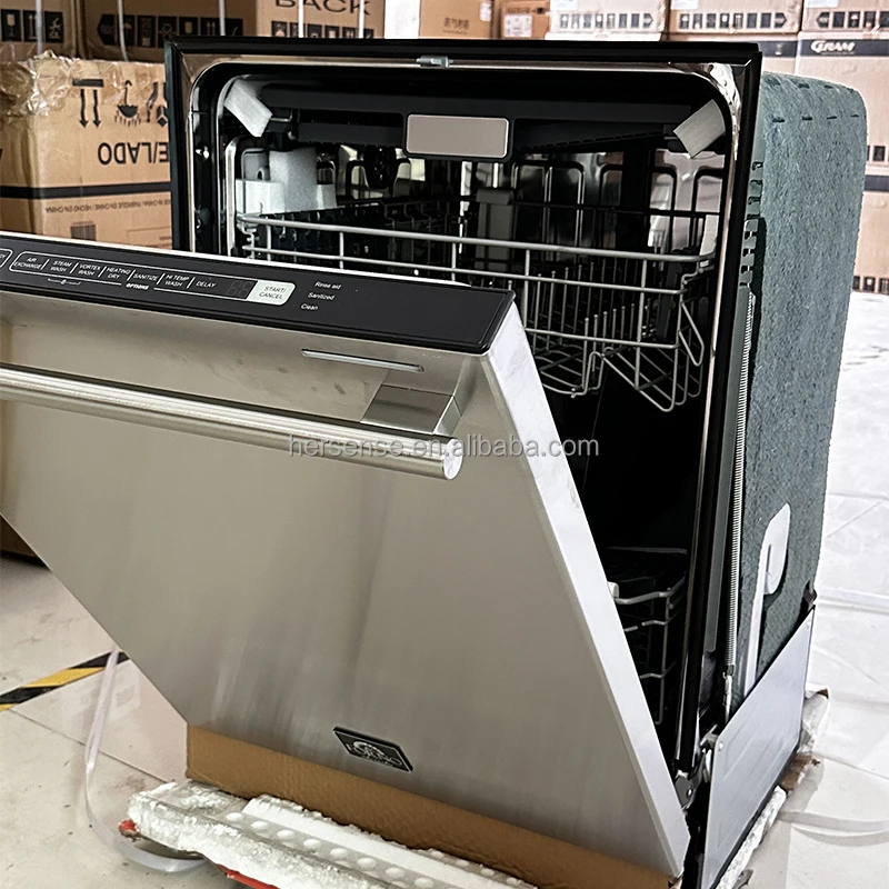 Countertop Dishwasher, Stainless Steel 6 Place Settings, Portable Automatic Dishwasher, 30 Minute Quick Wash, for Apartment RV