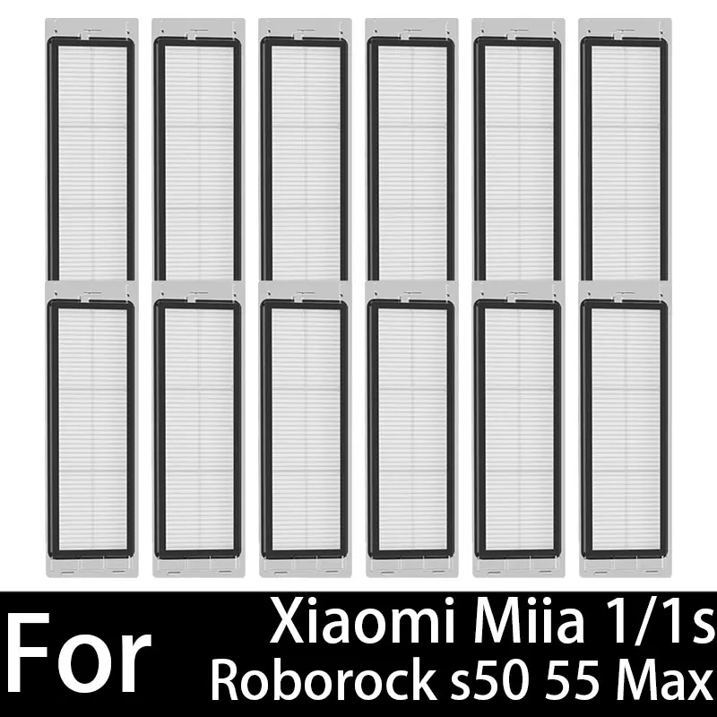 Voor Xiaomi Robot Stofzuiger 1/1S SDJQR01RR SDJQR02RR SDJQR03RR Roborock E2 E3 E4 E5 S4 S4 Max S5 Belangrijkste Zijborstel filter