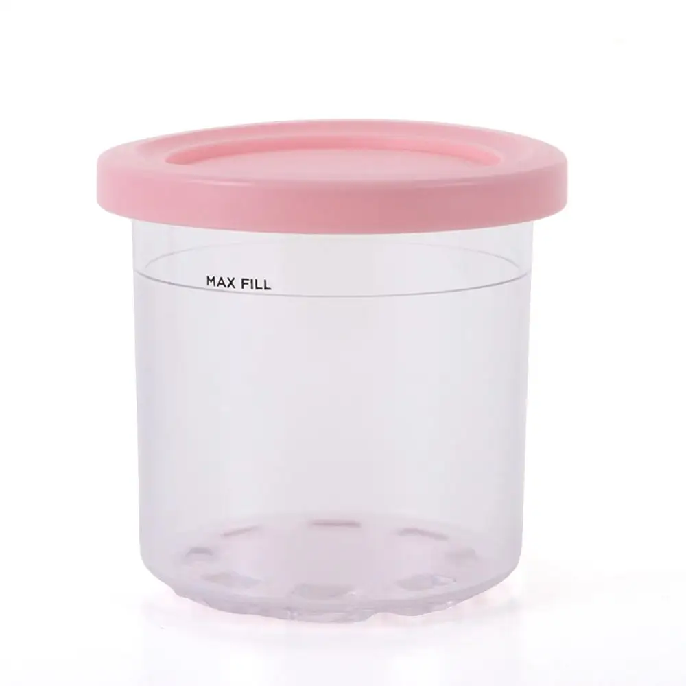 2/4pcs Ice Cream Pints Cup Ice Cream Containers With Lids For Ninja Creami Pints For Nc301 Nc300 Nc299amz Series Ice Cream Maker