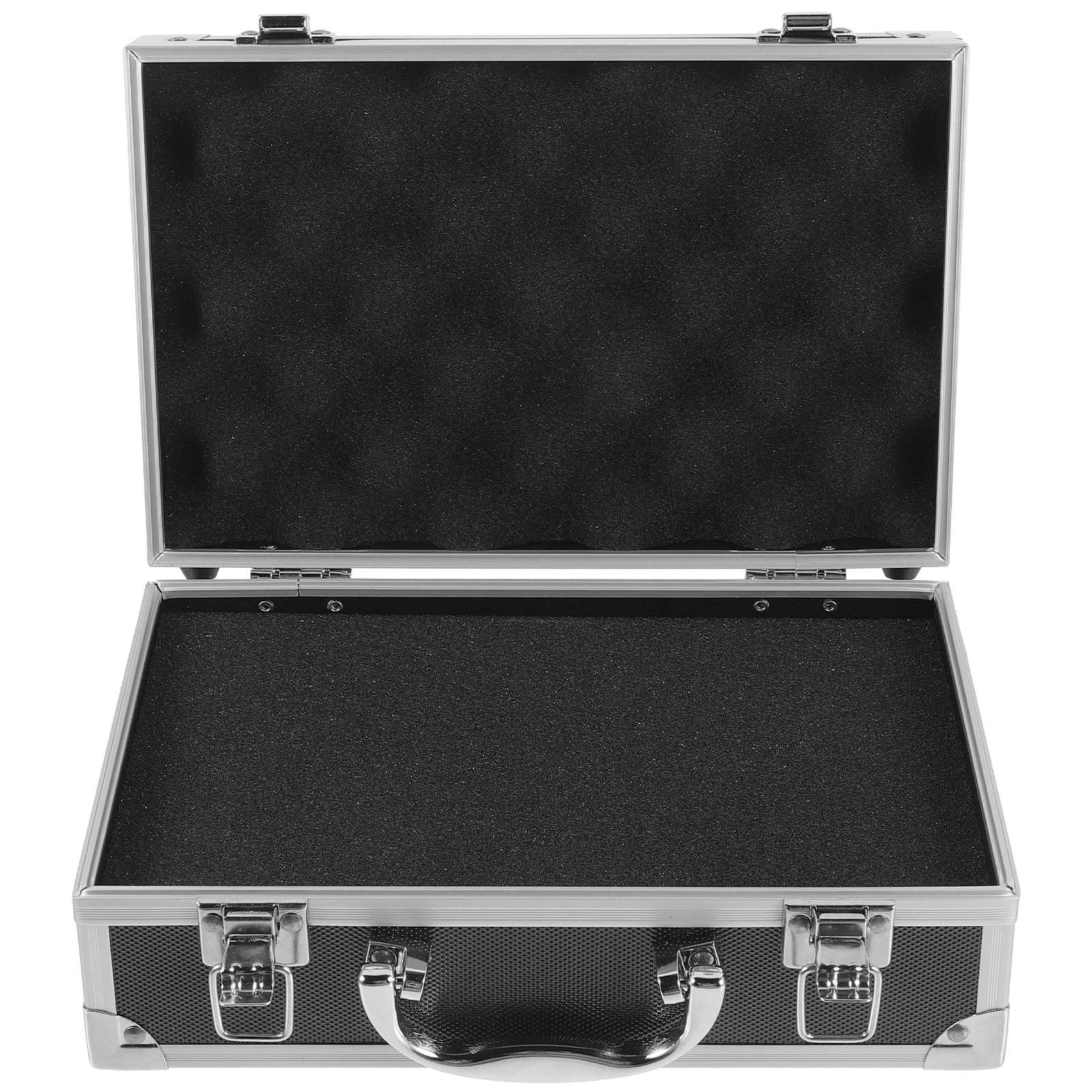 

Aluminum Alloy Tool Box Lightweight Portable Storage Box Secure Locking Multi-Function Carrying Case For Handheld Tools Outdoor
