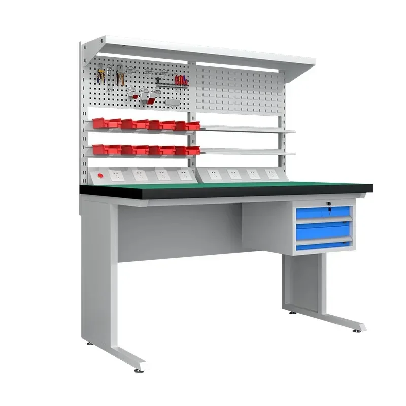 Heavy-duty anti-static With hanging plate With drawer Two pumping Three pumping Single pumping Workshop inspection table