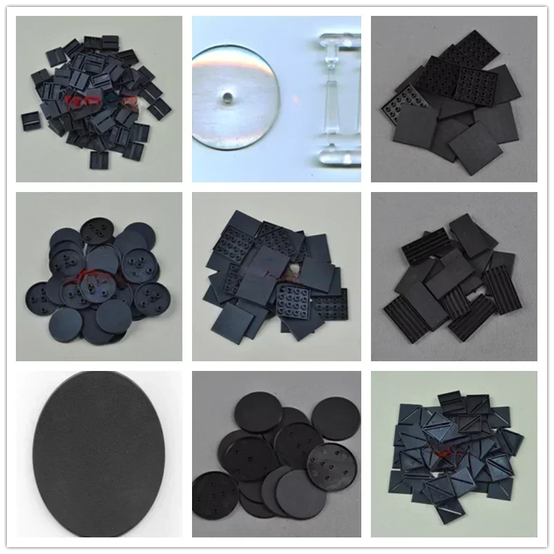 Plastic Bases For Resin Mini Assembly Model Desktop Game Chassis Multiple styles