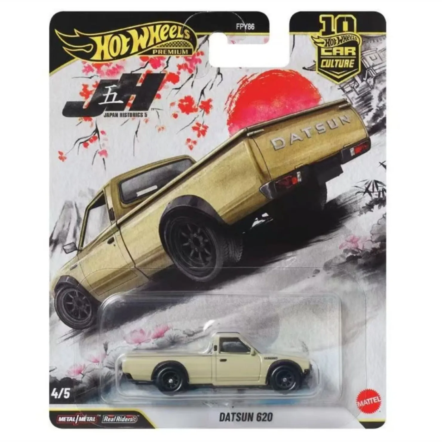 الأصلي الساخن عجلات قسط ثقافة السيارات تاريخ اليابان 5 سيارات معدنية مصغرة Hotwheels 1/64 نموذج سيارة 1:64 دييكاست Hotwheels