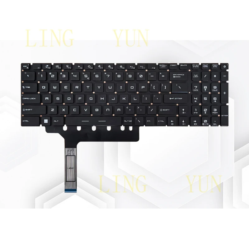 Z for  MSI AttackTank 2 Pro GP76, Samurai GS76, Phantom 15, Assault GE76, Knight Blade keyboard