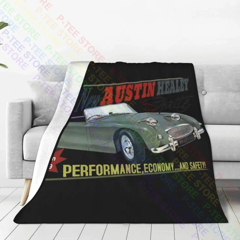 Austin Healey Frogeye Sprite 1958 1961 Brochure Style Blanket Comfort Four Seasons Sleeping Sheets