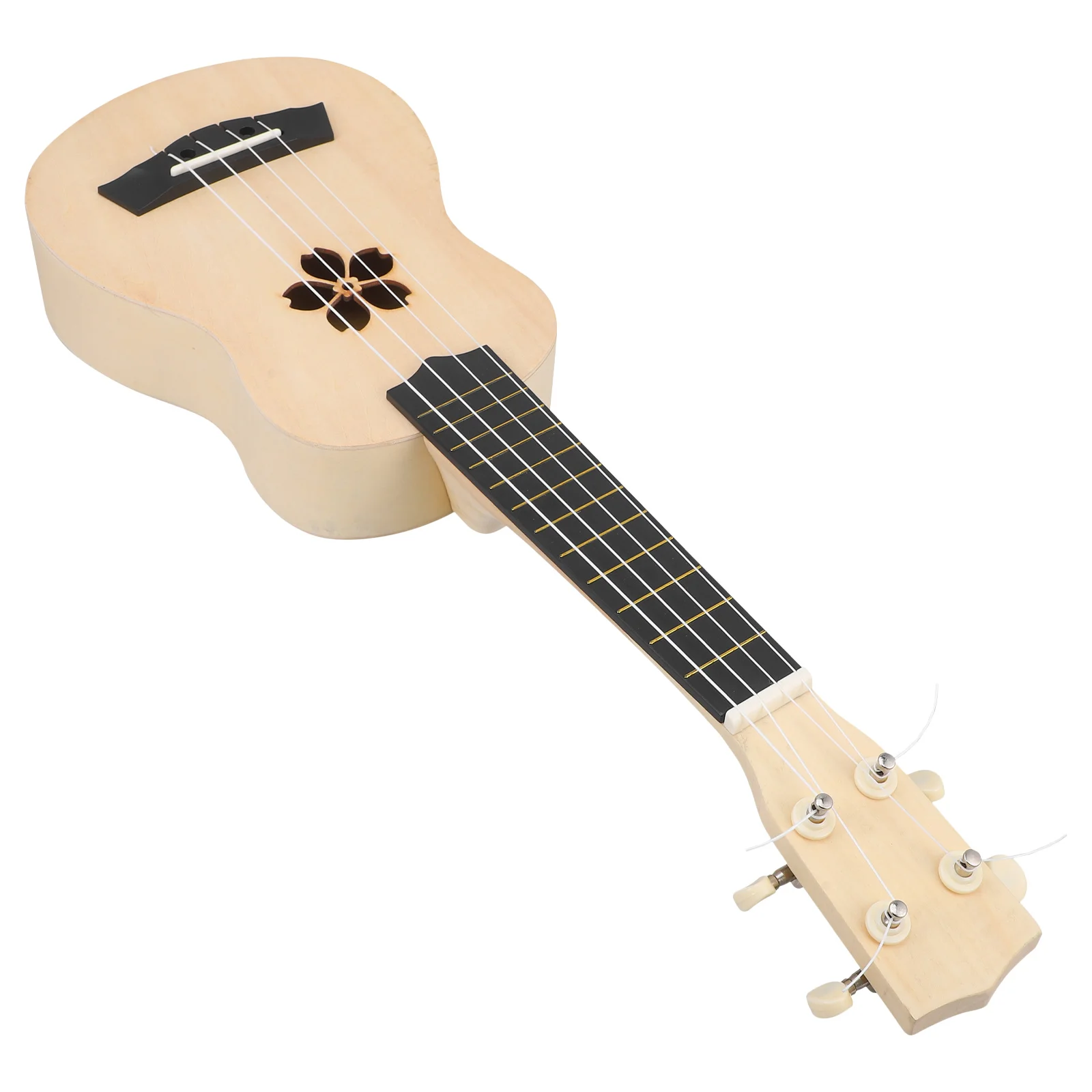 

DIY Ukulele Child Make Your Assembled Guitar Kit for Adults Accessories Wooden Kids